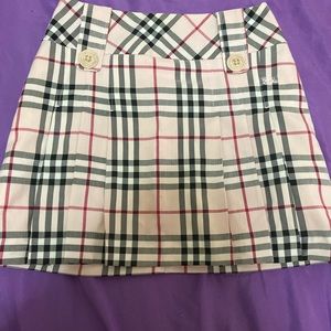 Authentic women’s Burberry nova print skirt small